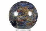 Deep Blue, Polished Sodalite Sphere #241723-1